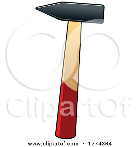 Clipart of a Hammer - Royalty Free Vector Illustration by Vector Tradition SM