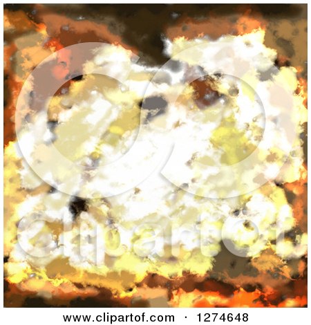 Clipart of a Painted Abstract Corroded Background - Royalty Free Illustration by Prawny