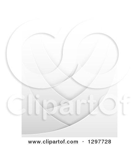 Clipart of a Grayscale Background of Overlapped Paper - Royalty Free Vector Illustration by dero