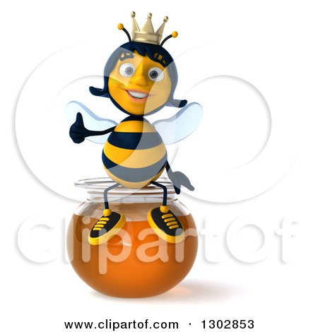 honey bee thumbsup