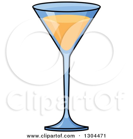Clipart of a Cocktail Beverage - Royalty Free Vector Illustration by Vector Tradition SM