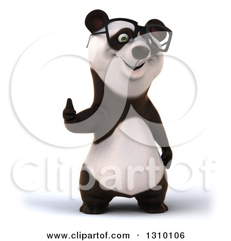 thumbs up panda