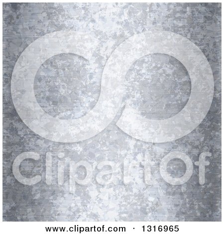 Clipart of a Seamless Galvanized Metal Texture Background - Royalty Free Illustration by Arena Creative