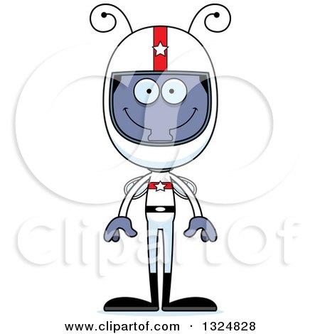 Clipart of a Cartoon Happy Housefly Race Car Driver - Royalty Free Vector Illustration by Cory Thoman