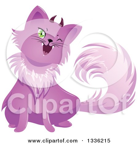 Clipart of Cartoon Monsters - Royalty Free Vector Illustration by Liron Peer