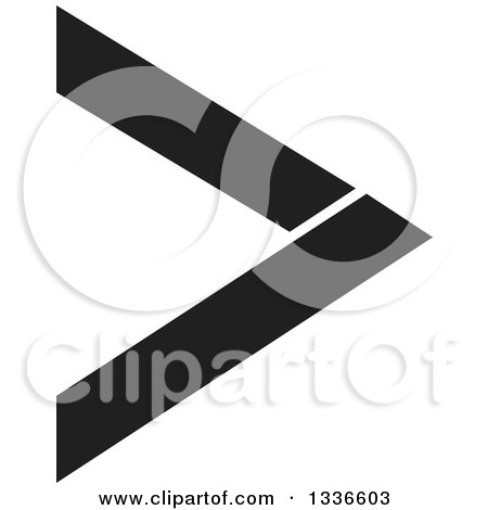 Clipart of a Black Arrow App Icon Button Design Element 4 - Royalty Free Vector Illustration by ColorMagic