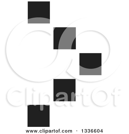 Clipart of a Black Pixel Arrow App Icon Button Design Element - Royalty Free Vector Illustration by ColorMagic
