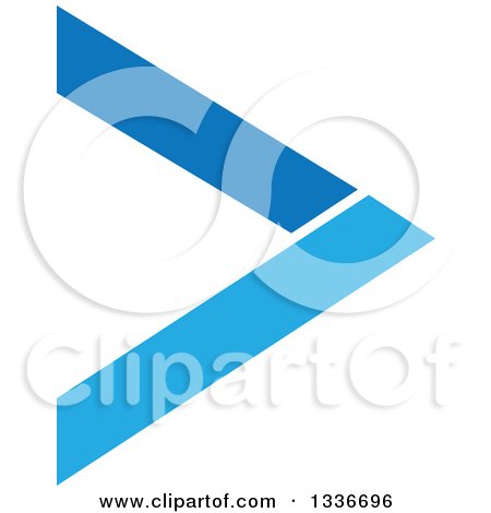 Clipart of a Blue Arrow App Icon Button Design Element 11 - Royalty Free Vector Illustration by ColorMagic