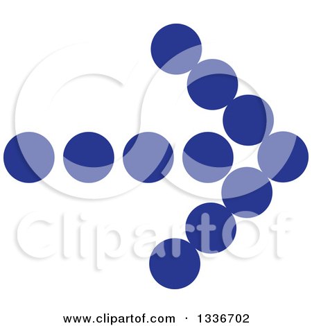 Clipart of a Blue Arrow App Icon Button Design Element 9 - Royalty Free Vector Illustration by ColorMagic