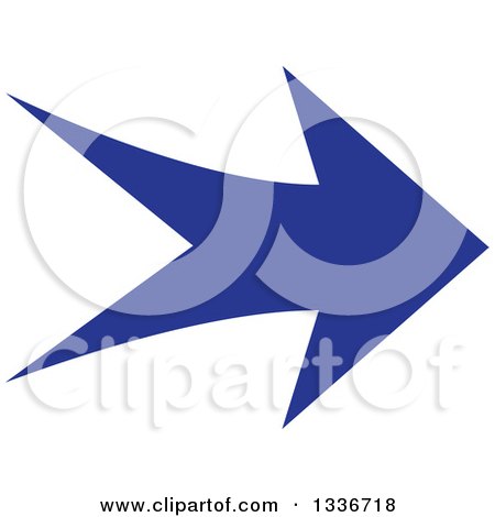 Clipart of a Blue Arrow App Icon Button Design Element 6 - Royalty Free Vector Illustration by ColorMagic