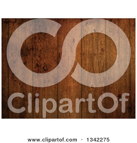 Clipart of a Stylized Vintage Wood Grain Background - Royalty Free Vector Illustration by KJ Pargeter