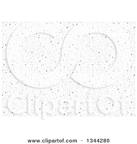 Clipart of a Background of Small Gray Dots - Royalty Free Vector Illustration by dero
