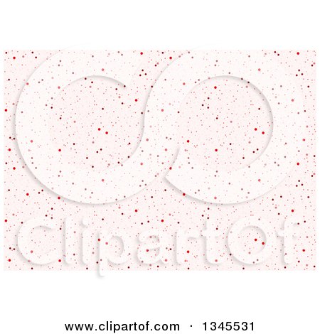 Clipart of a Background of Small Pink Dots - Royalty Free Vector Illustration by dero