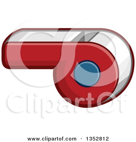 Clipart of a Whistle - Royalty Free Vector Illustration by BNP Design Studio