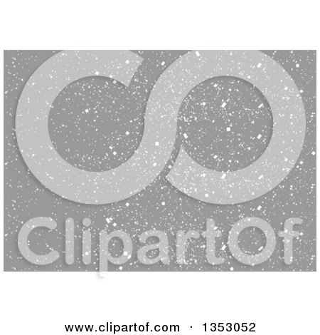 Clipart of a Gray Noise Texture Background - Royalty Free Vector Illustration by dero