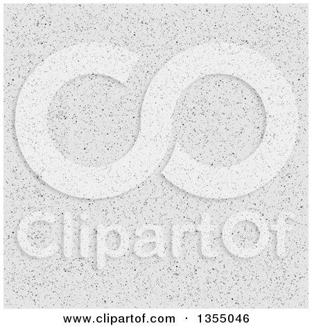 Clipart of a Seamless Background of Gray Film Grain - Royalty Free Vector Illustration by vectorace