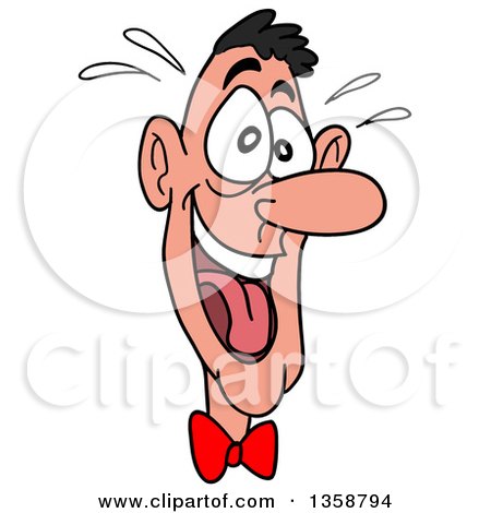 clipart laughing hysterically