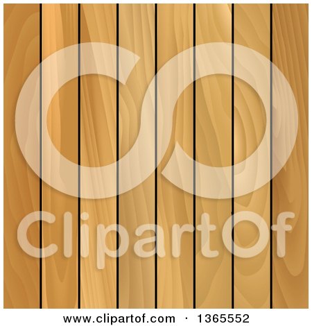Clipart of a Background of Wood Panels - Royalty Free Vector Illustration by Vector Tradition SM