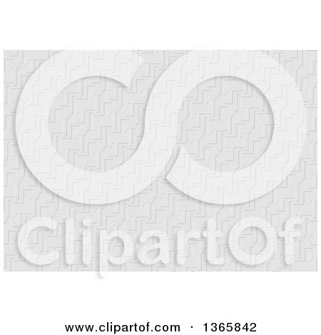 Clipart of a Grayscale Grid Background - Royalty Free Vector Illustration by dero