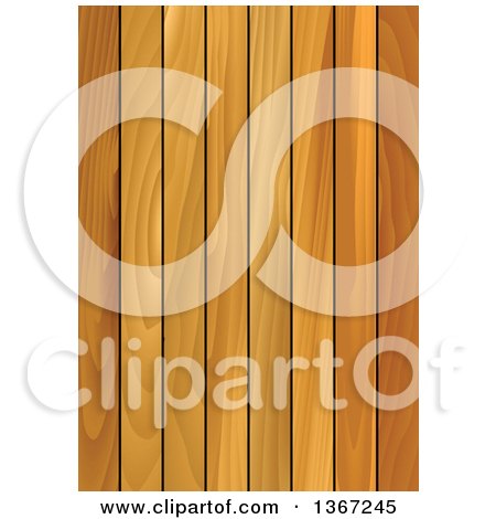 Clipart of a Background of Wood Panels - Royalty Free Vector Illustration by Vector Tradition SM