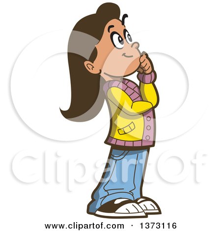 Clipart Of A - Royalty Free Vector Illustration by Clip Art Mascots