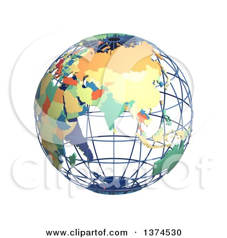 Image result for wire globe with countries