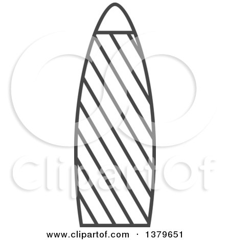 Clipart of a Grayscale Gherkin Building, London - Royalty Free Vector Illustration by elena