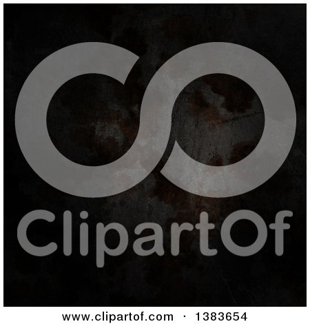 Clipart of a Dark Rusted Metal Texture Background - Royalty Free Illustration by KJ Pargeter