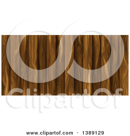 Clipart of a Wood Panel Texture Background - Royalty Free Illustration by Prawny
