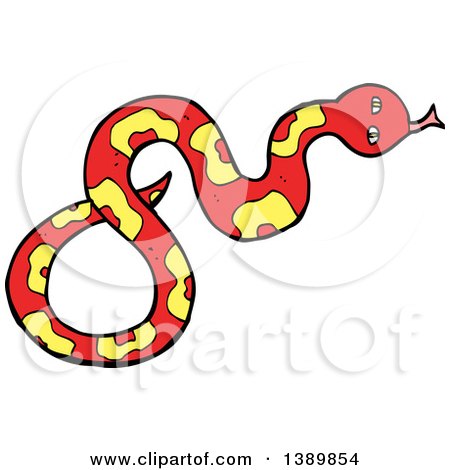 desert snake clipart