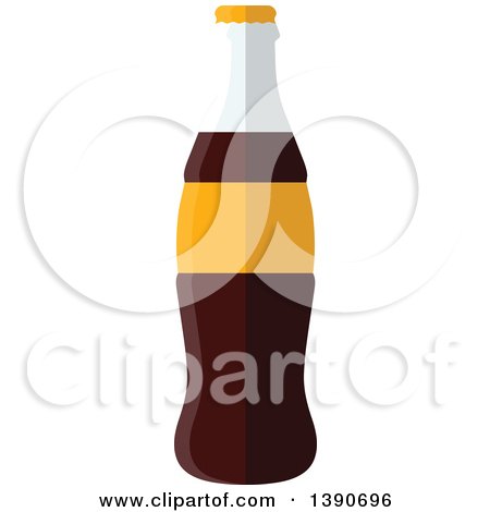 Clipart of a Soda Bottle - Royalty Free Vector Illustration by Vector Tradition SM