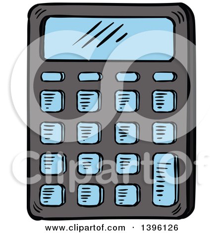 cartoon calculator clip art