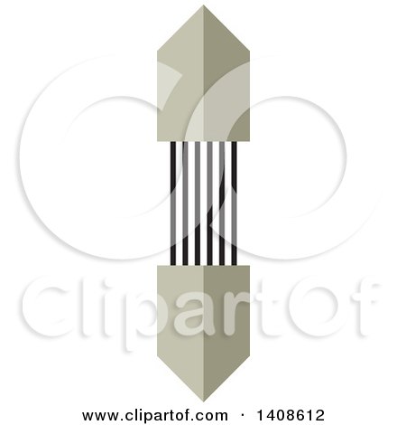 Clipart of an Abstract Icon - Royalty Free Vector Illustration by Lal Perera