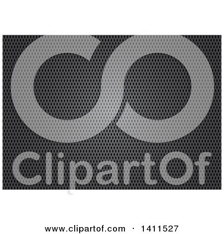 Clipart of a Background of Metal Mesh - Royalty Free Vector Illustration by dero