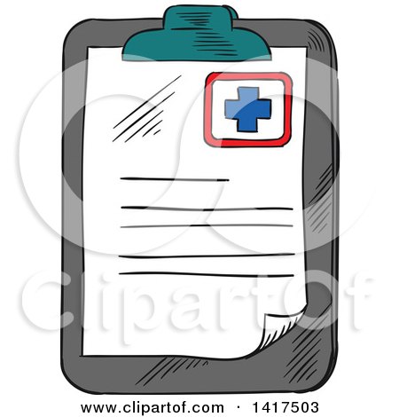 Clipart of a Medical Chart - Royalty Free Vector Illustration by Vector Tradition SM