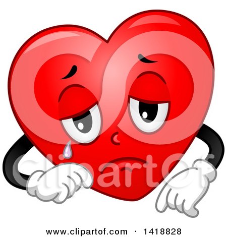Clipart of a Happy Fit Love Heart Mascot Jogging or Speed Walking - Royalty  Free Vector Illustration by BNP Design Studio #1429489