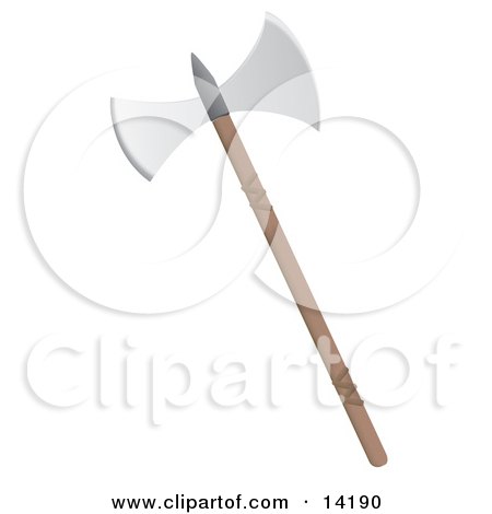 Labrys Double Axe Clipart Illustration by Rasmussen Images