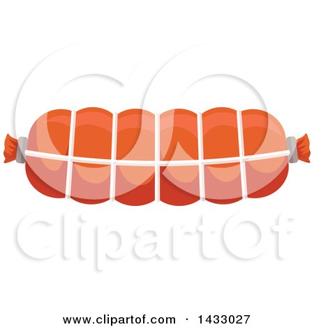 Clipart of a Ham - Royalty Free Vector Illustration by Vector Tradition SM