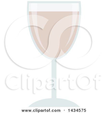Clipart of a Class of Juice or Champagne - Royalty Free Vector Illustration by Vector Tradition SM