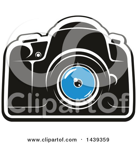 Clipart of a Camera - Royalty Free Vector Illustration by Vector Tradition SM