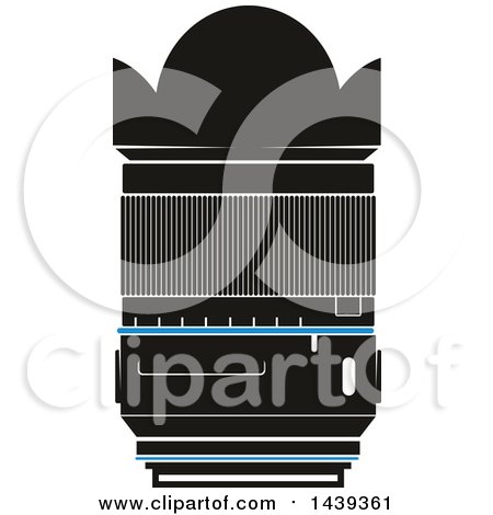 Clipart of a Camera Lens - Royalty Free Vector Illustration by Vector Tradition SM