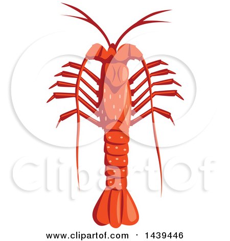 Clipart of a Lobster - Royalty Free Vector Illustration by Vector Tradition SM