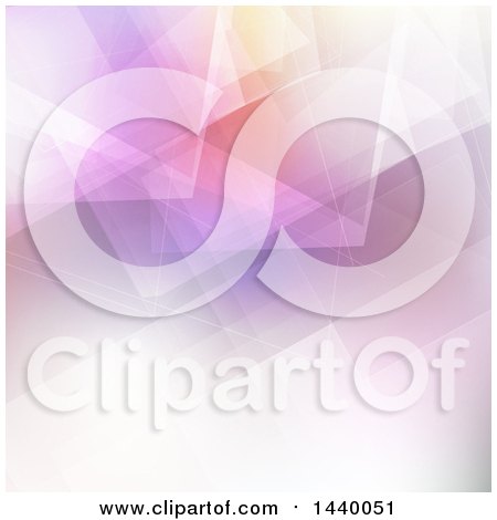 Clipart of a Low Poly Abstract Background - Royalty Free Vector Illustration by KJ Pargeter