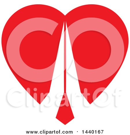Clipart of a Pair of Prayer or Namaste Hands in a Heart - Royalty Free Vector Illustration by ColorMagic