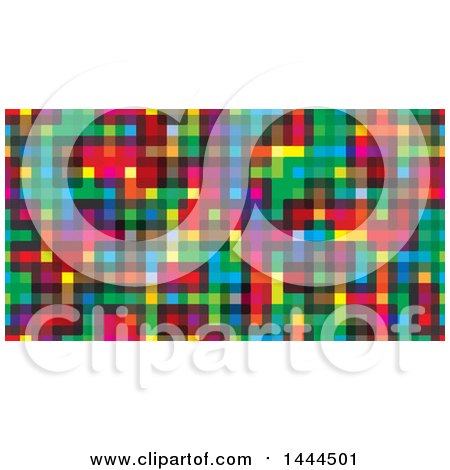 Clipart of a Colorful Abstract Background - Royalty Free Vector Illustration by ColorMagic