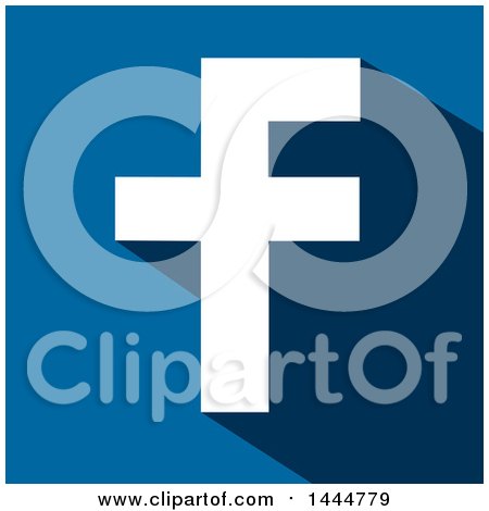 Clipart of a Facebook Website Icon - Royalty Free Vector Illustration by ColorMagic