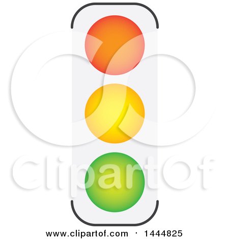 Clipart of a Street Light - Royalty Free Vector Illustration by ColorMagic