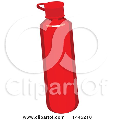 Clipart of a Ketchup Bottle - Royalty Free Vector Illustration by Vector Tradition SM