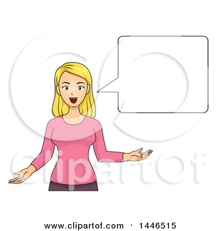 https://images.clipartof.com/small/1446515-Clipart-Of-A-Cartoon-Happy-Blond-White-Woman-Gesturing-With-Her-Hands-And-Talking-Royalty-Free-Vector-Illustration.jpg