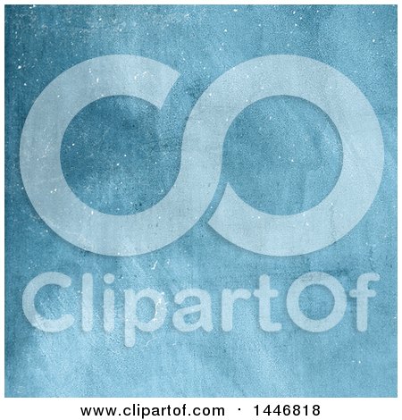 Clipart of a Scratched Blue Background Texture - Royalty Free Illustration by KJ Pargeter